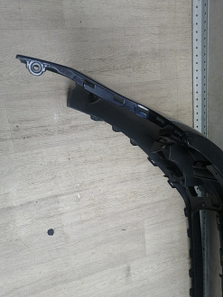 AA045978; Бампер передний; без паркт.; под омыват. (5K0807221) для Volkswagen Golf/БУ; Оригинал; Р1, Мелкий дефект; 