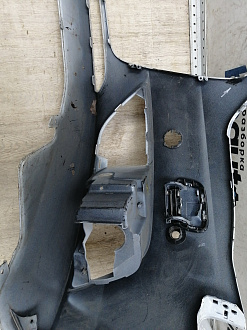 AA045602; Бампер передний; под паркт.; под омыват. (8K0 807 437 AC) для Audi A4 B8/БУ; Оригинал; Р1, Мелкий дефект; 