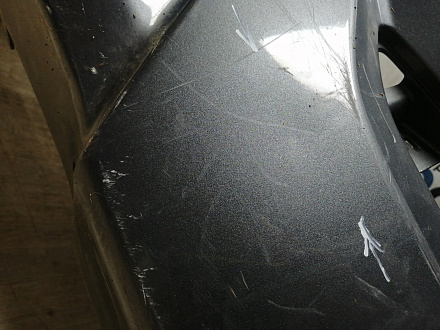 AA045615; Бампер задний; под паркт. (86611-4L200) для Hyundai Solaris I HB (2010- 2014)/БУ; Оригинал; Р1, Мелкий дефект; 