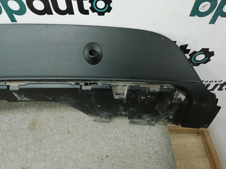 AA005129; Юбка заднего бампера; под паркт. (51127227766) для BMW Х5 II (E70) рест. (2010-2013)/БУ; Оригинал; Р1, Мелкий дефект; 
