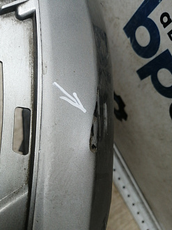 BA000224; Бампер передний; под паркт.; под омыват. (5G0807221) для Volkswagen Golf/БУ; Оригинал; Р1, Мелкий дефект; 