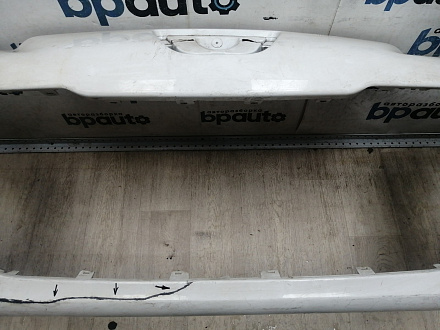 AA045944; Бампер передний; без паркт.; без омыват. (9674576177) для Peugeot 308 I рест. (2011-2015)/БУ; Оригинал; Р2, Удовлетворительное; 