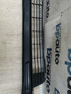 AA046001; Юбка переднего бампера (52129-0E010) для Toyota Highlander III (2014 — 2016)/БУ; Оригинал; Р1, Мелкий дефект; 