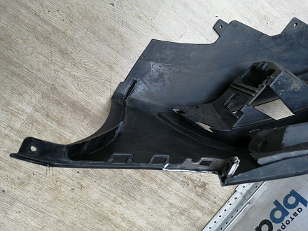 AA045632; Бампер передний, S-line; под паркт.; под омыват. (4G0 807 437 C) для Audi A6 C7/БУ; Оригинал; Р1, Мелкий дефект; 