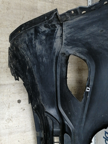 Фотография детали AA045584; Бампер передний; без паркт.; под омыват. (TK21-50031) для Mazda CX-9 I рест. (2012-2016)/БУ; Оригинал; Р1, Мелкий дефект; . Фото номер 30