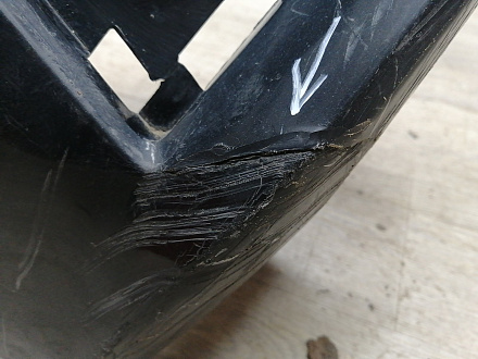 AA045639; Бампер передний, S-line; под паркт.; под омыват. (4G8 807 437 F) для Audi A7 I Sportback (2010-2014)/БУ; Оригинал; Р1, Мелкий дефект; 