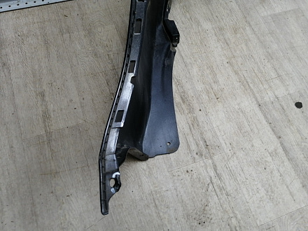 AA046117; Бампер задний; без паркт. (86611-4Y000) для Kia Rio III Sedan (2011- 2015)/БУ; Оригинал; Р1, Мелкий дефект; 