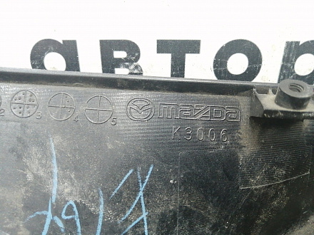 AA012930; Накладка решетки радиатора верх. пластик. (KD4950711) для Mazda CX-5 I (2011-2015)/БУ; Оригинал; Р0, Хорошее; 
