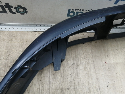AA044497; Бампер передний; без паркт.; под омыват. (1K0807221D) для Volkswagen Jetta V (2005- 2010)/БУ; Оригинал; Р1, Мелкий дефект; 