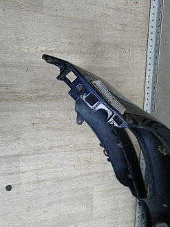 AA046175; Бампер передний; под паркт.; без омыват. (A2058850525) для Mercedes-Benz C-klasse IV (W205) (2014-2018)/БУ; Оригинал; Р1, Мелкий дефект; 