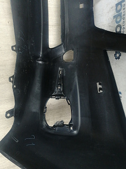AA046006; Бампер передний; без паркт.; под омыват. (52119-42992) для Toyota Rav4 35 (2010 — 2013)/БУ; Оригинал; Р1, Мелкий дефект; 