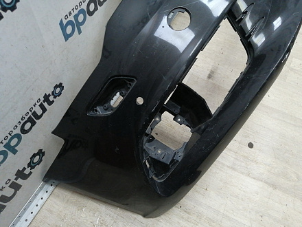 BA000172; Бампер передний; под паркт.; под омыват. (4G0 807 437) для Audi A6 C7/БУ; Оригинал; Р1, Мелкий дефект; 