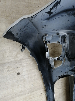 AA045244; Бампер передний; без паркт.; без омыват. (9676285080A) для Citroen C4 II HB (2011-2016)/БУ; Оригинал; Р2, Удовлетворительное; 