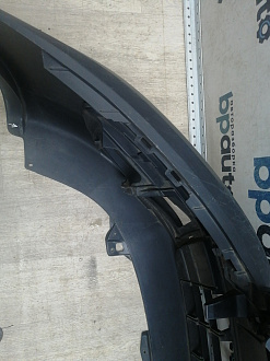 AA045719; Бампер передний; без паркт.; без омыват. (2K5807221A) для Volkswagen Caddy III рест. (2010-2015)/БУ; Оригинал; Р1, Мелкий дефект; 