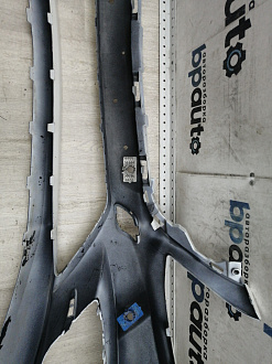 AA046176; Бампер передний AMG; под паркт.; без омыват. (A2228851125) для Mercedes-Benz S-klasse VI Sedan (W222) (2013-2017)/БУ; Оригинал; Р1, Мелкий дефект; 