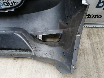 AA045613; Бампер задний; без паркт. (86611-4L200) для Hyundai Solaris I HB (2010- 2014)/БУ; Оригинал; Р1, Мелкий дефект; 