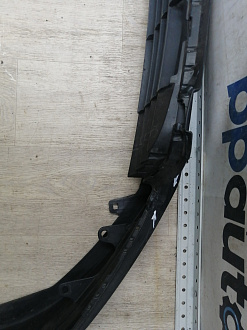 AA046002; Юбка переднего бампера (52129-0E010) для Toyota Highlander III (2014 — 2016)/БУ; Оригинал; Р1, Мелкий дефект; 