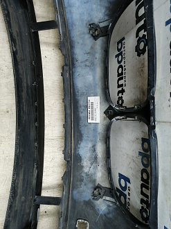 AA045301; Бампер передний; под паркт.; под омыват. (51117178068) для BMW 5 серия Е60 Е61/БУ; Оригинал; Р1, Мелкий дефект; 