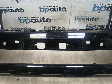AA046186; Бампер передний; под паркт.; под омыват. (52119-60E01) для Toyota Land Cruiser Prado 150 (2010 — 2013)/БУ; Оригинал; Р1, Мелкий дефект; 