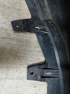 AA045539; Бампер передний; под паркт.; без омыват. (52119-50890) для Lexus LS IV (2006- 2009)/БУ; Оригинал; Р2, Удовлетворительное; 