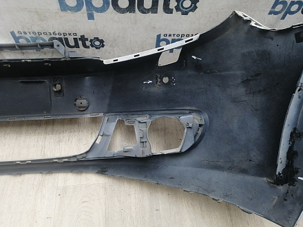 AA045981; Бампер передний; под паркт.; под омыват. (5K0807221) для Volkswagen Golf/БУ; Оригинал; Р1, Мелкий дефект; 