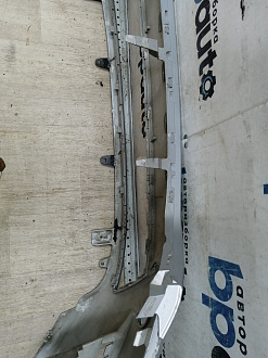 AA046129; Бампер передний; без паркт.; без омыват. (7S71-17757-A) для Ford Mondeo/БУ; Оригинал; Р1, Мелкий дефект; 