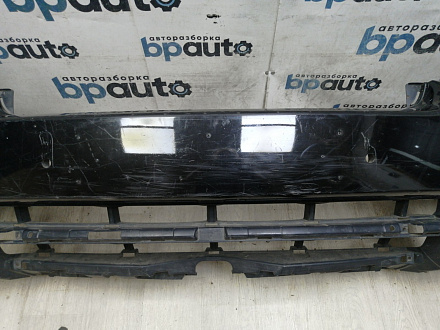 AA046540; Бампер передний; под паркт.; под омыват. (AH42-17F003-AAW) для Land Rover Range Rover III рест.2 (2009 - 2012)/БУ; Оригинал; Р1, Мелкий дефект; 