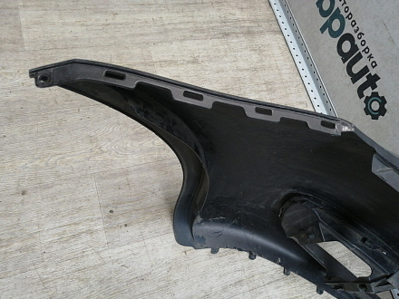 AA045691; Бампер передний; без паркт.; под омыват. (1T0 807 221 M) для Volkswagen Touran II (2010-2015)/БУ; Оригинал; Р1, Мелкий дефект; 