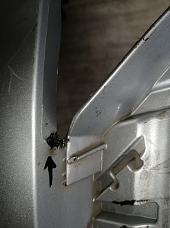 AA045401; Бампер передний; под паркт.; под омыват. (52119-06C40) для Toyota Camry/БУ; Оригинал; Р2, Удовлетворительное; 