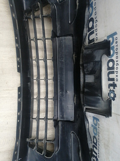 AA046010; Бампер передний; без паркт.; под омыват. (62022-BH10H) для Nissan Note I рест. (2009-2013)/БУ; Оригинал; Р1, Мелкий дефект; 