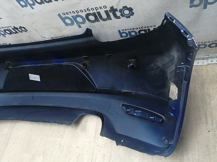 AA046040; Бампер задний; под паркт. (1K8807421M) для Volkswagen Scirocco (2009 - 2014)/БУ; Оригинал; Р1, Мелкий дефект; 