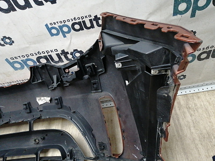 AA045867; Бампер передний; под паркт.; под омыват. (HY32-17F003-AAW) для Land Rover Discovery V L462 (2017 - 2020)/БУ; Оригинал; Р1, Мелкий дефект; 