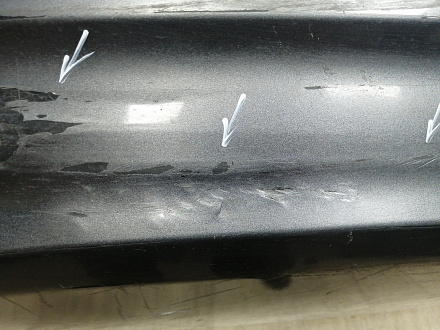 AA045609; Бампер задний; без паркт. (86611-4L000) для Hyundai/БУ; Оригинал; Р1, Мелкий дефект; 