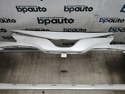 BA000119; Бампер передний; под паркт.; под омыват. (52119-06E50) для Toyota Camry 70 (2017 — 2021)/БУ; Оригинал; Р1, Мелкий дефект; 