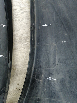 AA044984; Бампер передний; без паркт.; без омыват. (86511-2H000) для Hyundai Elantra IV (HD) (2006-2011)/БУ; Оригинал; Р2, Удовлетворительное; 