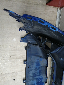 AA045845; Бампер передний; без паркт.; без омыват. (2803101XKQ00A) для Haval F7 I (2019- 2022)/БУ; Оригинал; Р1, Мелкий дефект; 