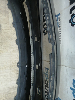 BA000215; Бампер передний; без паркт.; под омыват. (62022-4HB0H) для Infiniti Q50 (2013-2017)/БУ; Оригинал; Р1, Мелкий дефект; 