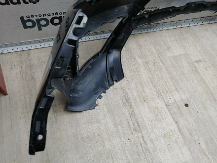 AA046104; Бампер передний, AMG; под паркт.; под омыват. (A1668803140) для Mercedes-Benz M-klasse III (W166) (2011-2015)/БУ; Оригинал; Р1, Мелкий дефект; 