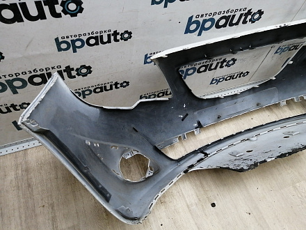 AA044717; Бампер передний; без паркт.; без омыват. (13267699) для Opel Meriva B (2010 - 2014)/БУ; Оригинал; Р1, Мелкий дефект; 