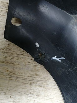 AA045843; Бампер передний; под паркт.; без омыват. (602002155AA) для Omoda C5 (2022- н.в.)/БУ; Оригинал; Р1, Мелкий дефект; 