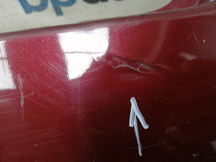 AA046214; Бампер задний; без паркт. (86611-10000) для Hyundai Matrix I рест. 2 (2008-2010)/БУ; Оригинал; Р2, Удовлетворительное; 