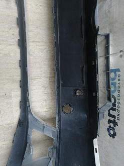 AA045981; Бампер передний; под паркт.; под омыват. (5K0807221) для Volkswagen Golf/БУ; Оригинал; Р1, Мелкий дефект; 