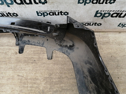 AA029960; Бампер задний, под накладку; под паркт. (85022-1LA0H) для Infiniti QX80 I рест. (2014-2017)/БУ; Оригинал; Р2, Удовлетворительное; 