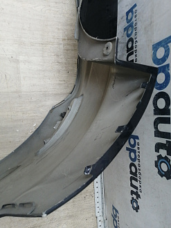 BA000238; Бампер задний; под паркт. (BS71-F17906-A) для Ford Mondeo Sedan IV рест. (2010- 2014)/БУ; Оригинал; Р1, Мелкий дефект; 