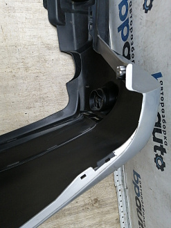 BA000201; Бампер задний; без паркт. (85022-JU14H) для Nissan X-Trail T31/БУ; Оригинал; Р1, Мелкий дефект; 