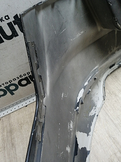 BA000236; Бампер задний; под паркт. (BS71-F17906-A) для Ford Mondeo Sedan IV рест. (2010- 2014)/БУ; Оригинал; Р1, Мелкий дефект; 