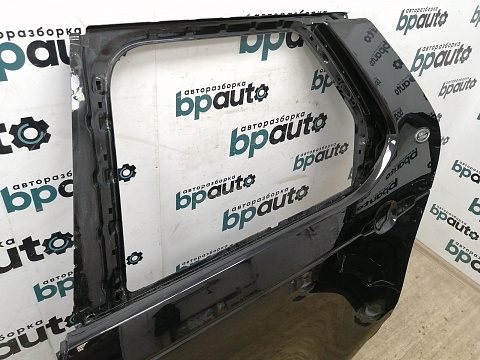 Фотография детали AA022421; Дверь задняя левая (LR080198) для Land Rover Discovery/БУ; Оригинал; Р0, Хорошее; (PAB, 820) Черный перлам.. Фото номер 2