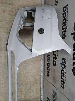 AA045600; Бампер передний; под паркт.; под омыват. (8K0 807 437 AC) для Audi A4 B8/БУ; Оригинал; Р1, Мелкий дефект; 