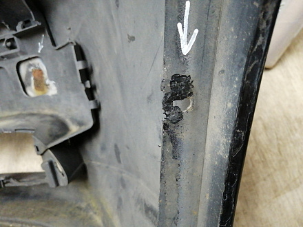 AA045297; Бампер передний; под паркт.; под омыват. (51117033694) для BMW 5 серия Е60 Е61/БУ; Оригинал; Р2, Удовлетворительное; 