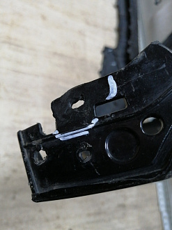 AA046095; Бампер передний; под паркт.; без омыват. (A1668851800) для Mercedes-Benz GLS-klasse I (X166) (2015-2019)/БУ; Оригинал; Р1, Мелкий дефект; 